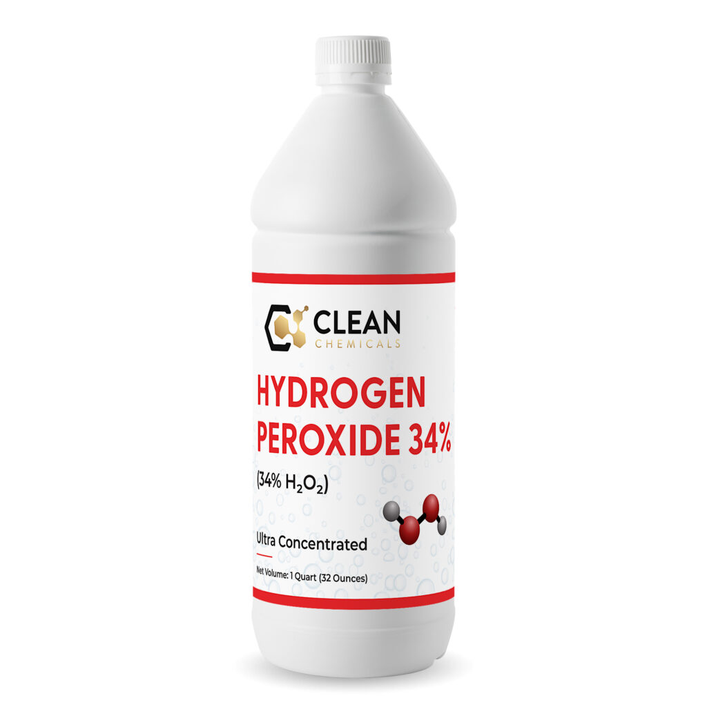 34 Hydrogen Peroxide Clean Chemicals